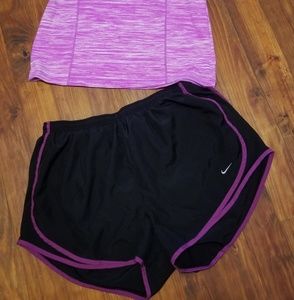 Nike running shorts